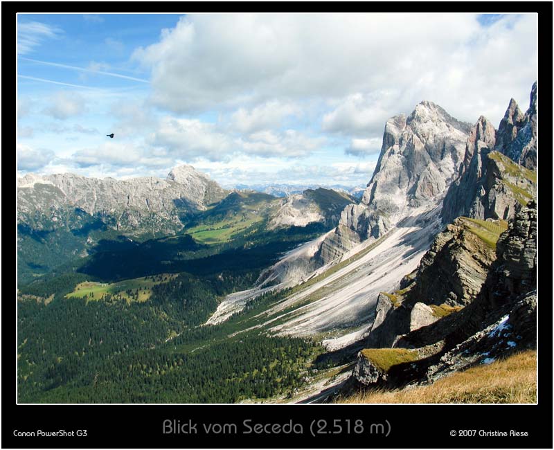 Blick vom Seceda