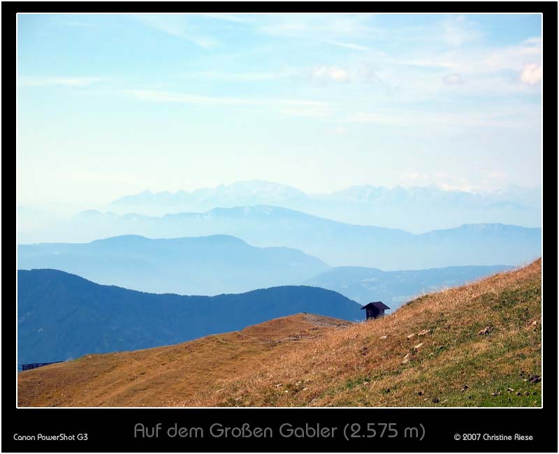 Auf dem Gro0en Gabler